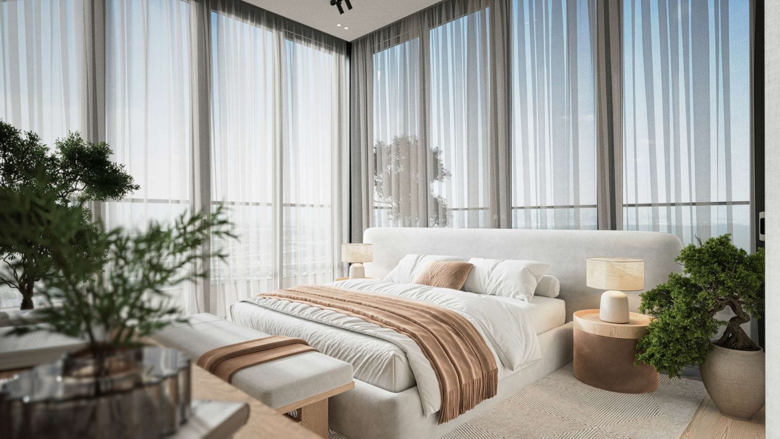 Three-bedroom apartments at Azure by Lapis – Al Marjan, Ras Al Khaimah UAE