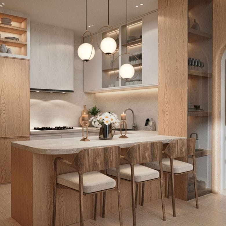 Three-bedroom apartments at Azure by Lapis – Al Marjan, Ras Al Khaimah UAE