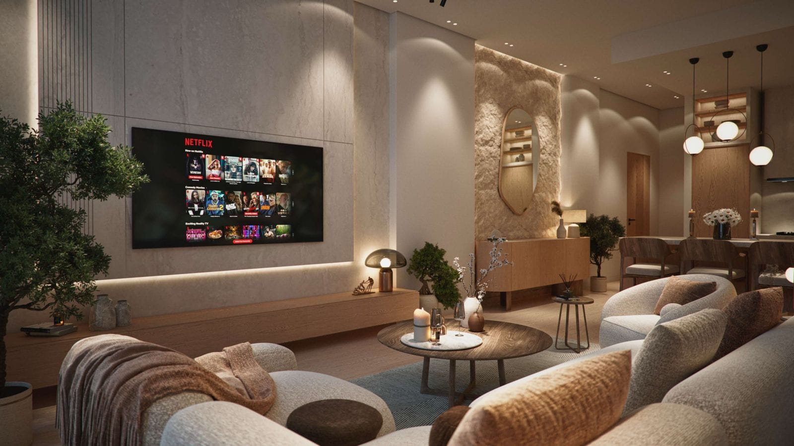 Three-bedroom apartments at Azure by Lapis – Al Marjan, Ras Al Khaimah UAE