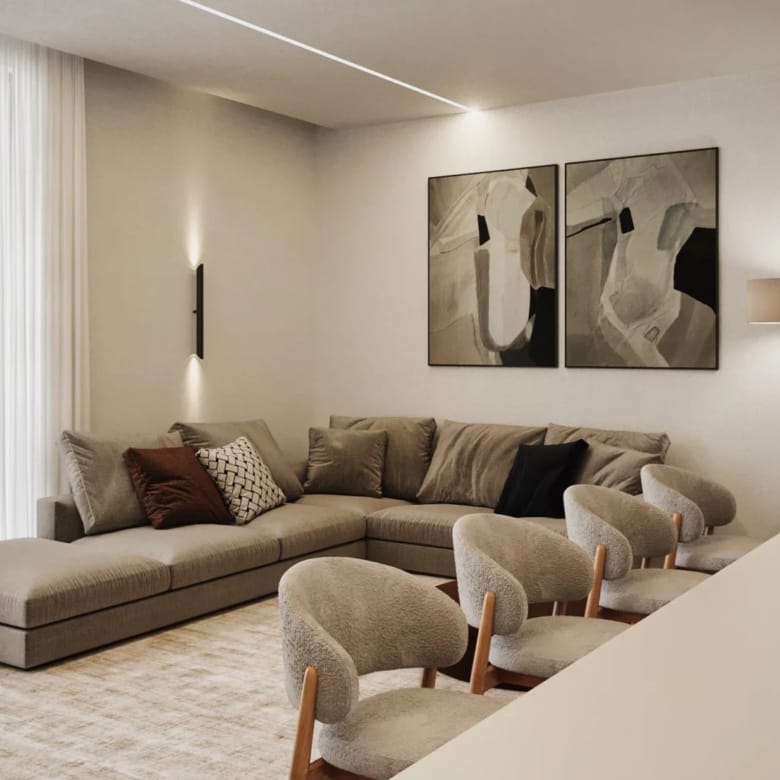 Three Bedroom Semi Furnished Penthouse – Azha Penthouse, Sultan Haitham Smart City – Oman