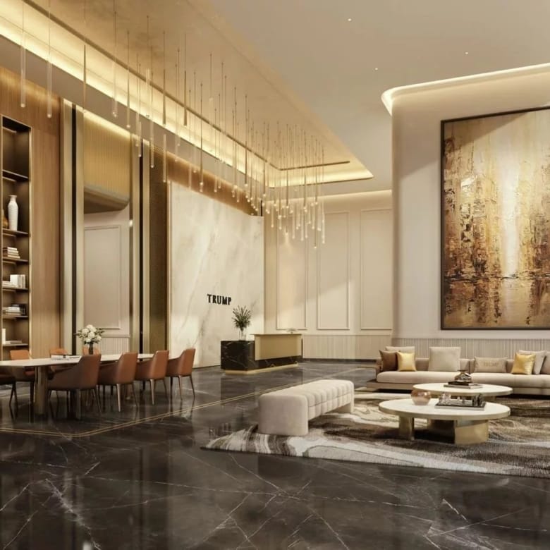 Three Bedroom Apartment – Trump International Hotel & Tower Dubai  | A Legacy of Power & Prestige