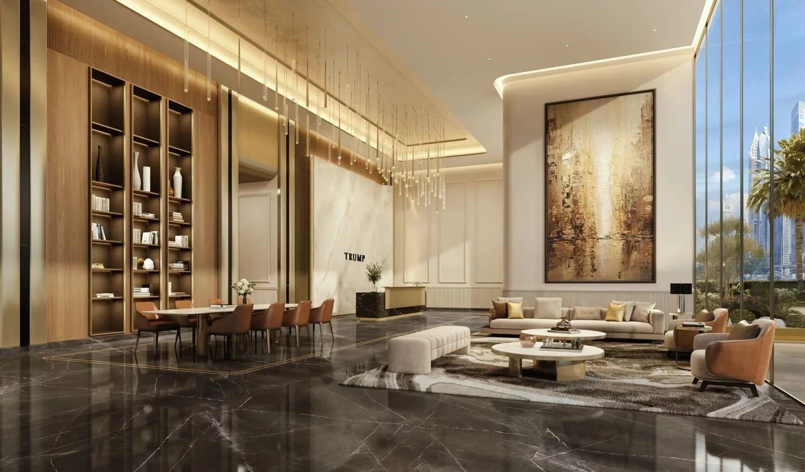 Trump International Hotel & Tower Dubai One Bedroom Apartment – Trump International Hotel & Tower Dubai | A Legacy of Power & Prestige