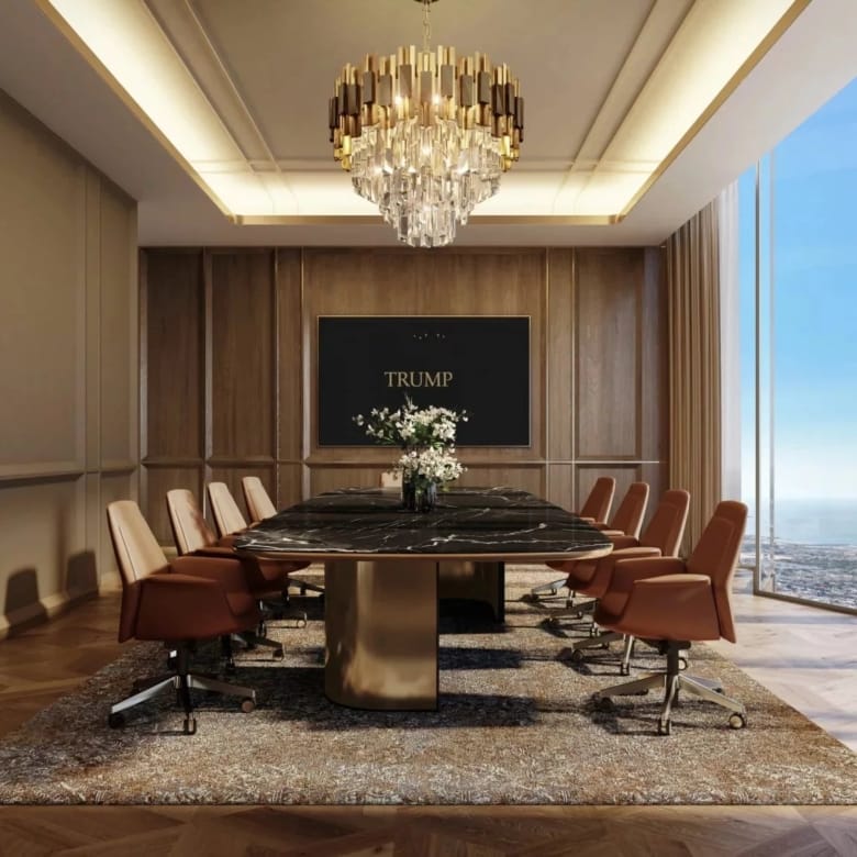 Three Bedroom Apartment – Trump International Hotel & Tower Dubai  | A Legacy of Power & Prestige