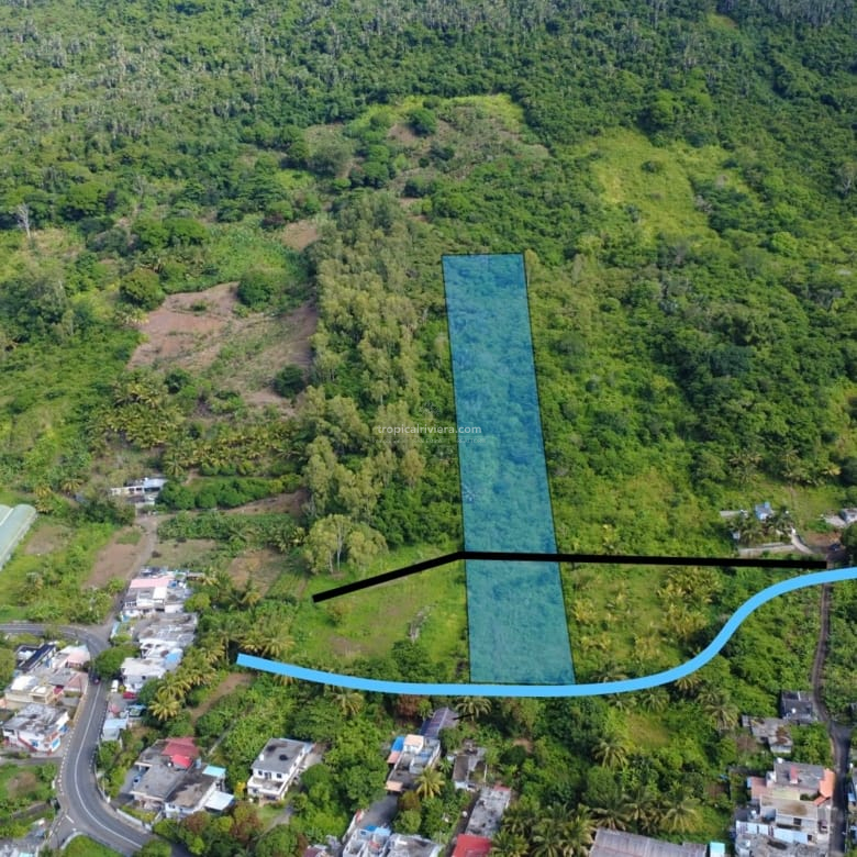 For Sale – Agricultural Land 6451.60 m2 – Clemencia, Bel Air Riviere Seche