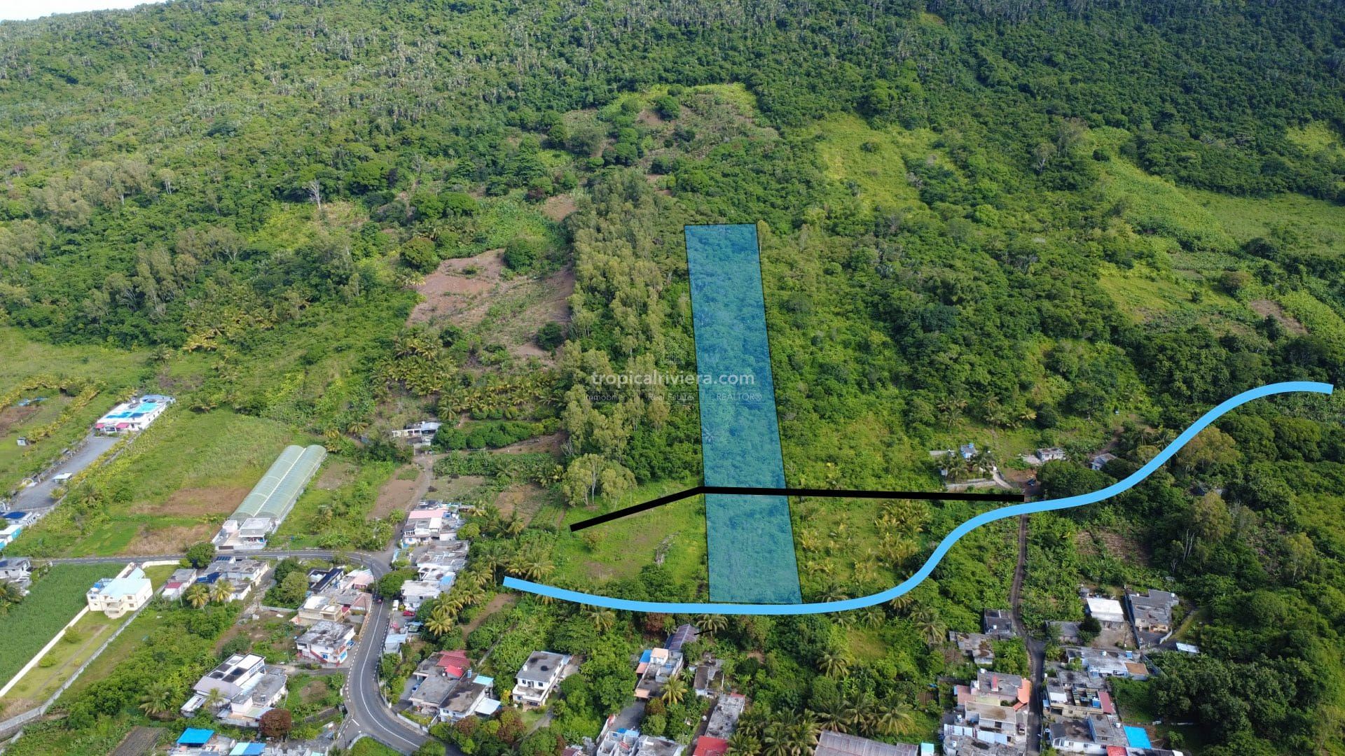 For Sale – Agricultural Land 6451.60 m2 – Clemencia, Bel Air Riviere Seche