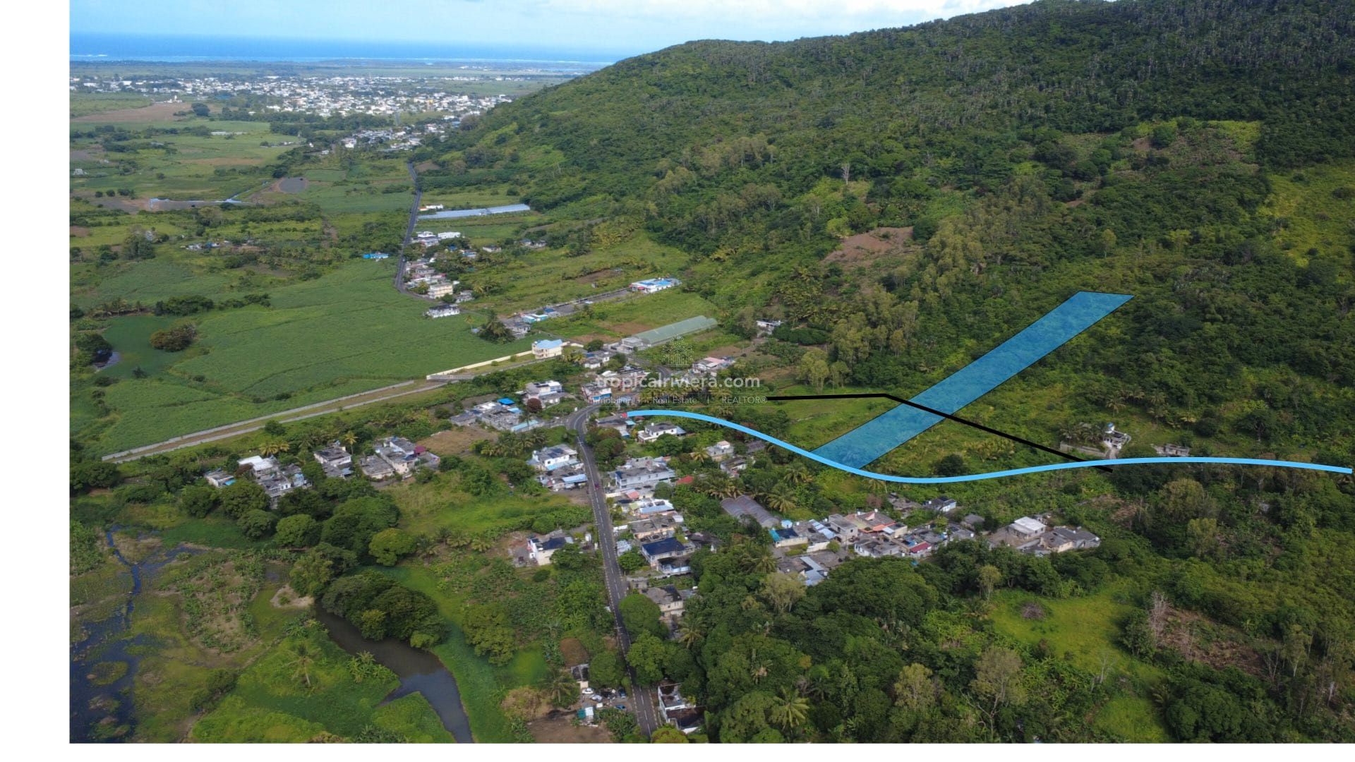 For Sale – Agricultural Land 6451.60 m2 – Clemencia, Bel Air Riviere Seche