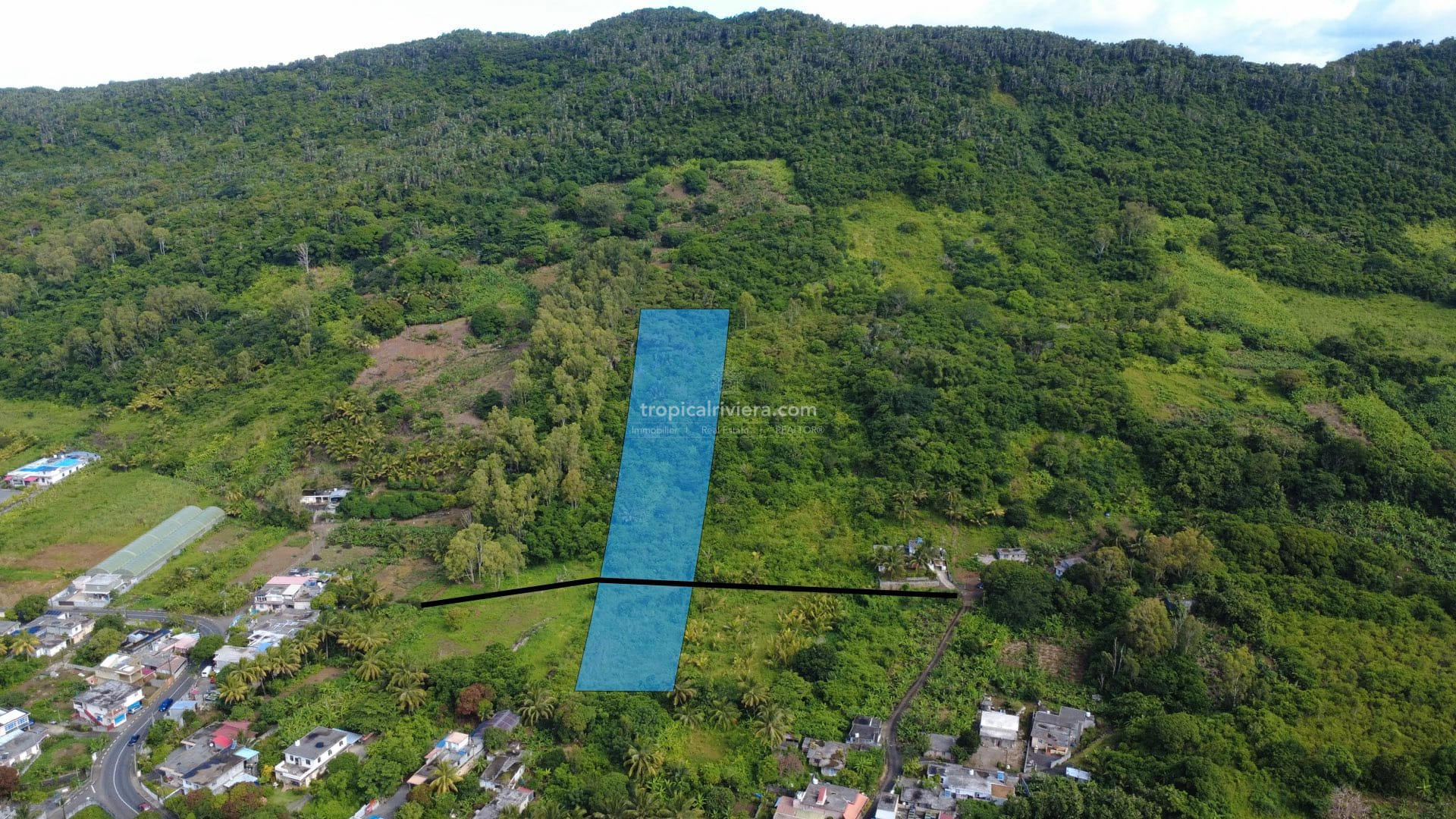 Clemencia.008 For Sale – Agricultural Land 6451.60 m2 – Clemencia, Bel Air Riviere Seche