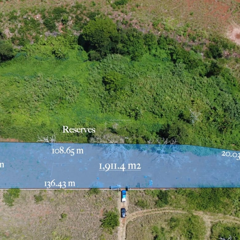 Unique Riverside Agricultural land 1911.4 m2 + Reserves – Haute Rive , Riviere Du Rempart