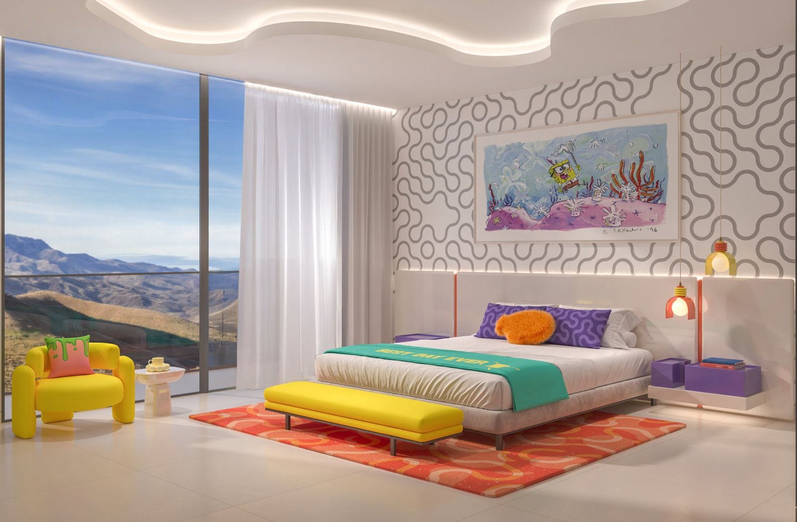 Nickelodeon Residences at AIDA — 2 Bedroom Apartment in Oman