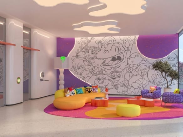 Nickelodeon Residences at AIDA — 2 Bedroom Apartment for Living in Oman