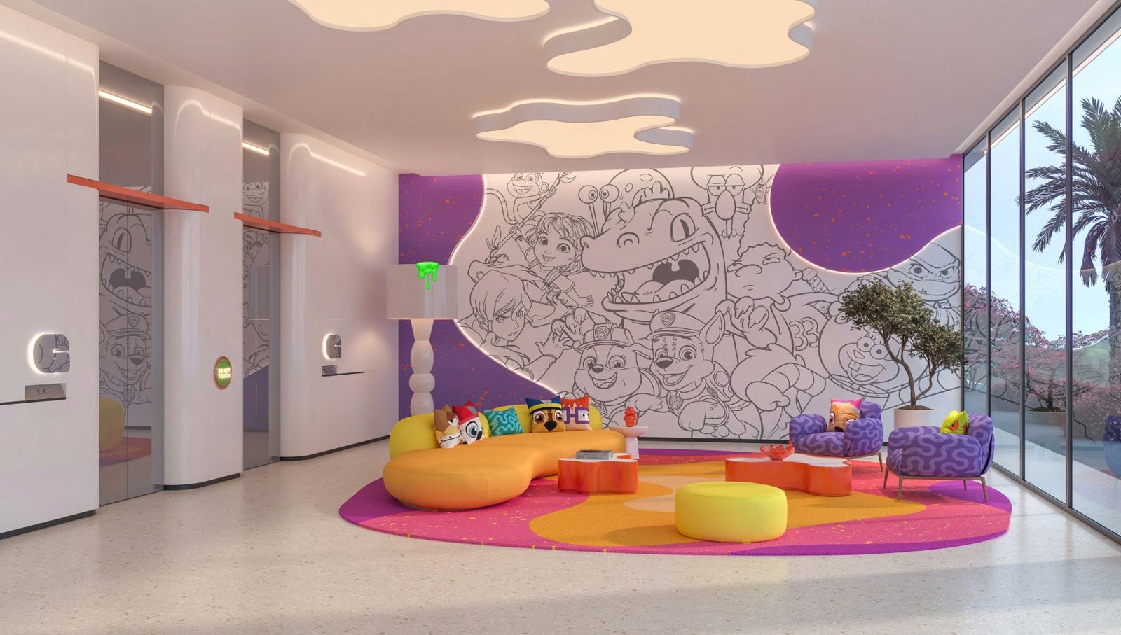 Nickelodeon Residences at AIDA — 2 Bedroom Apartment in Oman