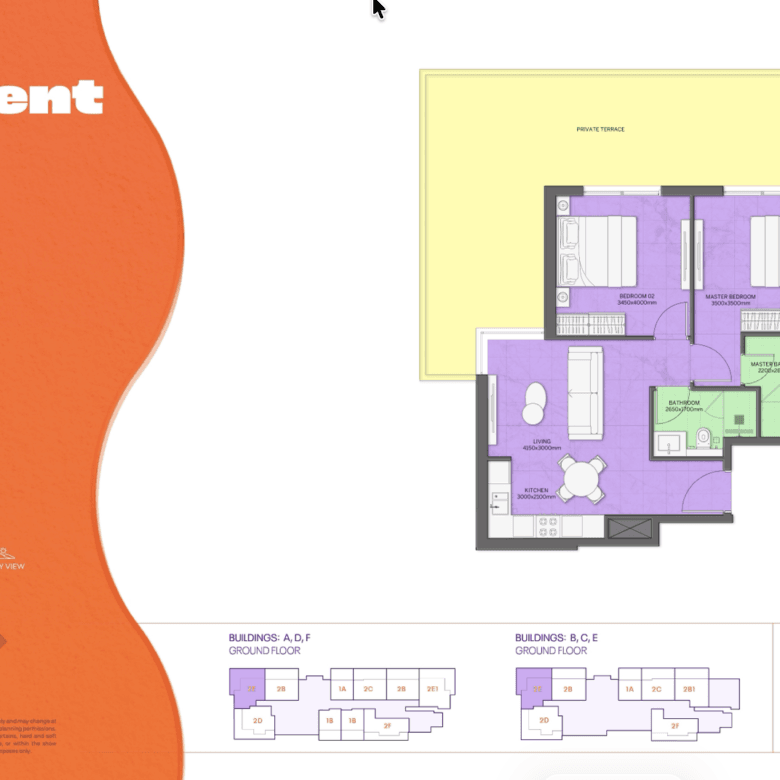 Nickelodeon Residences at AIDA — 2 Bedroom Apartment for Living in Oman