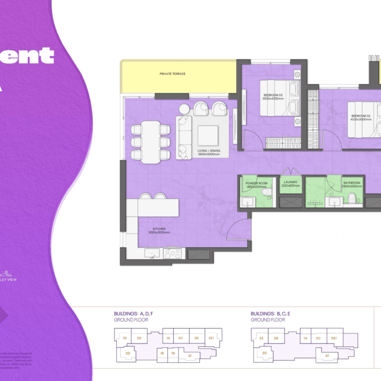 Nickelodeon Residences at AIDA — Large 3 Bedroom Apartment for Long-Term Lifestyle