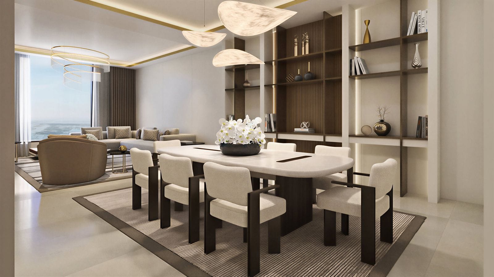 Appartements 2 chambres au Trump Plaza Jeddah (105 m²)