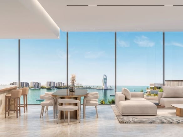 Apartment for Living in Doha — 1 Bedroom + Den on Qetaifan Island