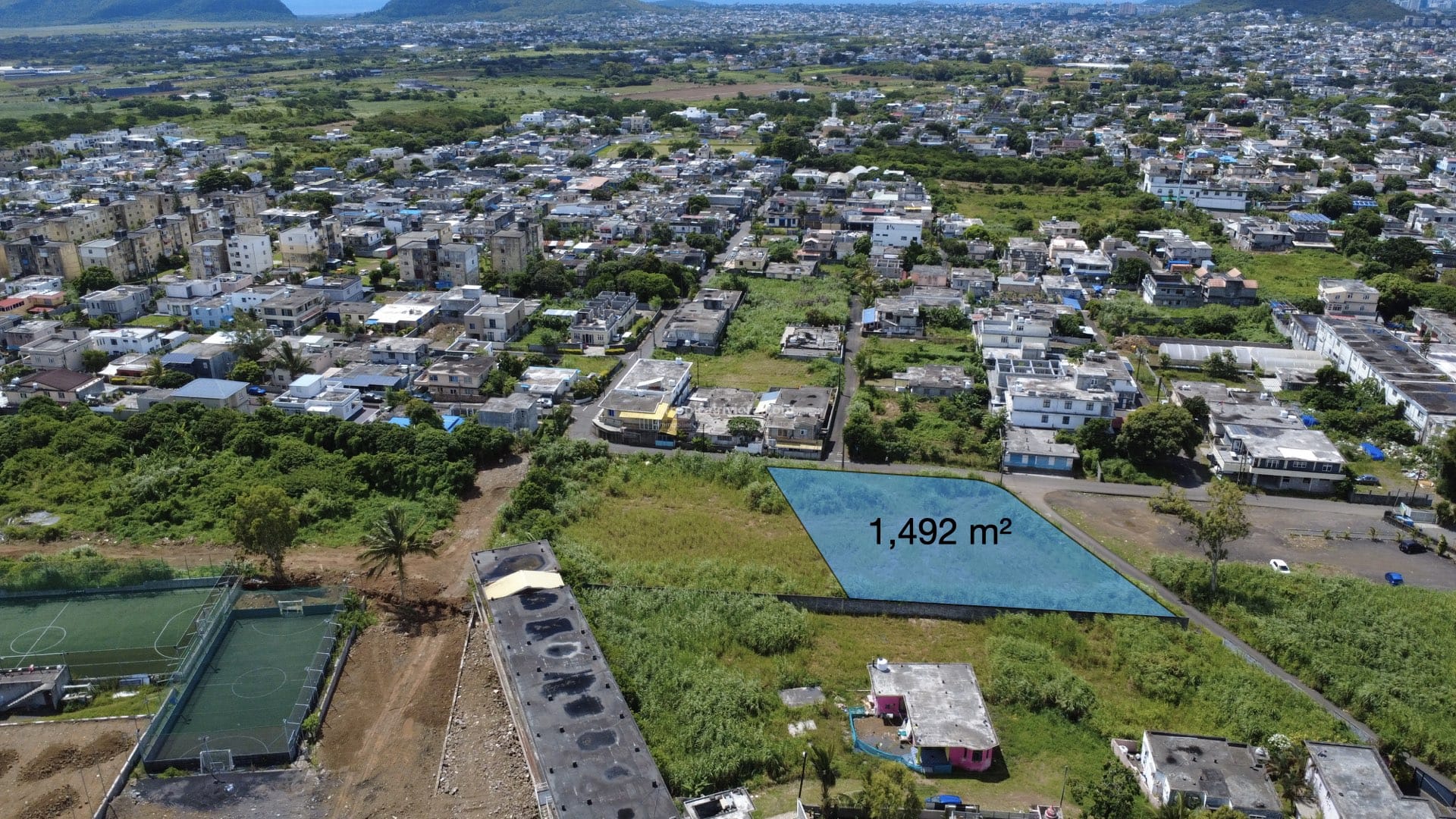 Land for sale Vacoas.003 Residential Land for Sale in Vacoas – 1,492 m² Plot on Abattoir Road