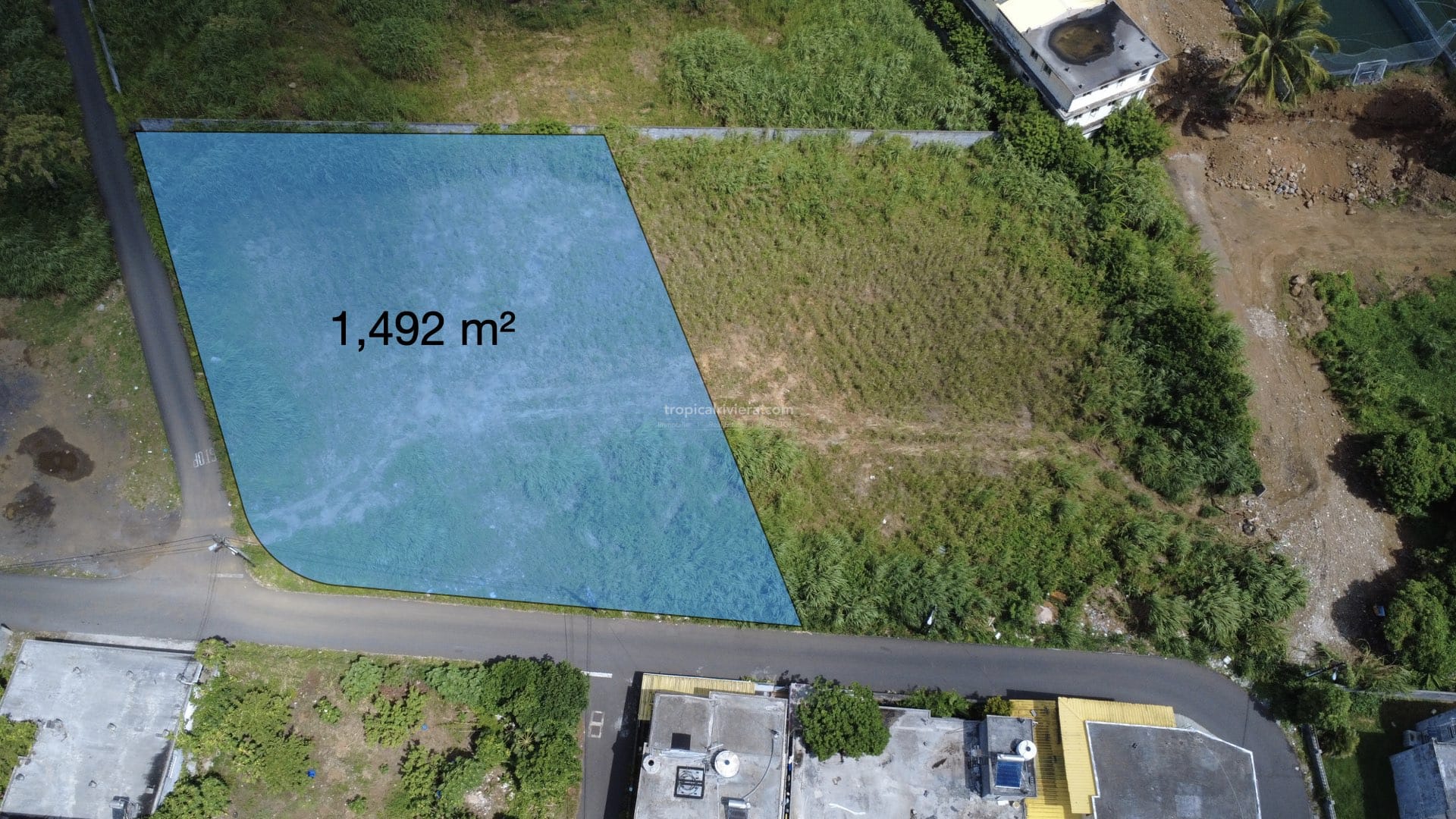 Residential Land for Sale in Vacoas – 1,492 m² Plot on Abattoir Road