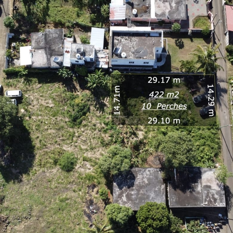 Residential Land for Sale in Bel Air, Rivière Sèche, Flacq – 422 m² (10 Perches)