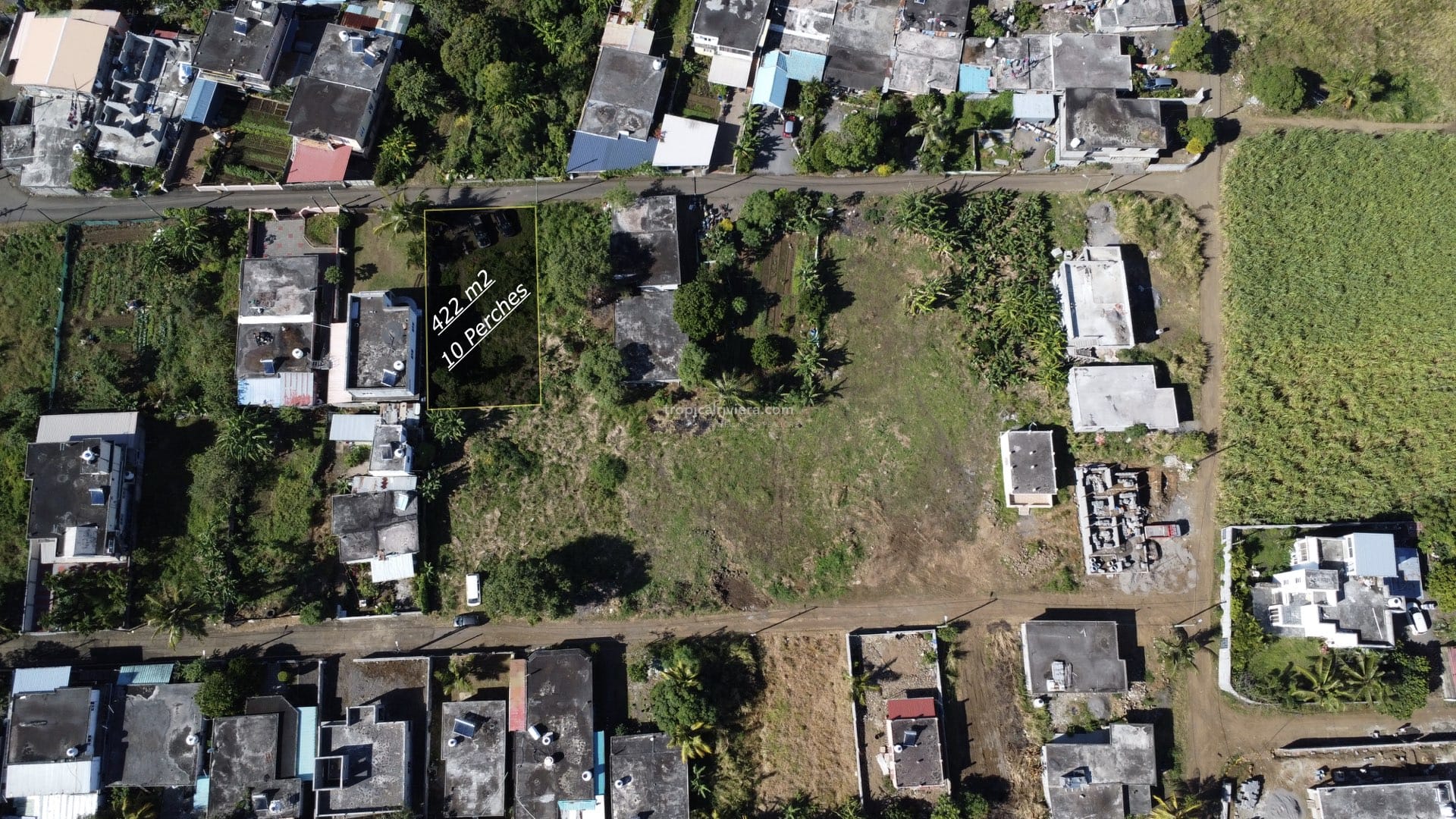 Residential Land for Sale in Bel Air, Rivière Sèche, Flacq – 422 m² (10 Perches)