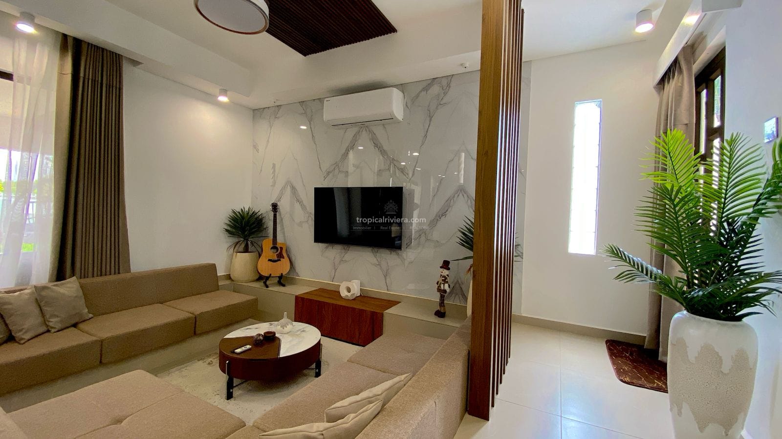 Rental – Fully Funished Villa with Private Pool in a Gated Community- Belle Mare