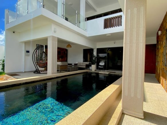Rental – Fully Funished Villa with Private Pool in a Gated Community- Belle Mare