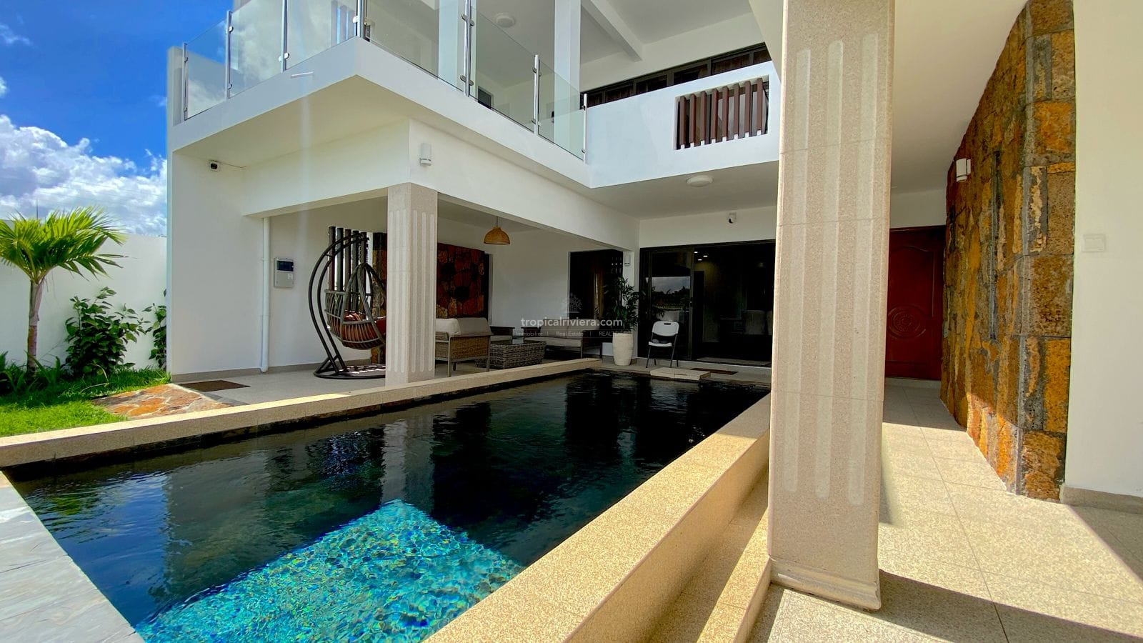 Villa Rental in Belle Mare, Mauritius(6) Rental – Fully Funished Villa with Private Pool in a Gated Community- Belle Mare