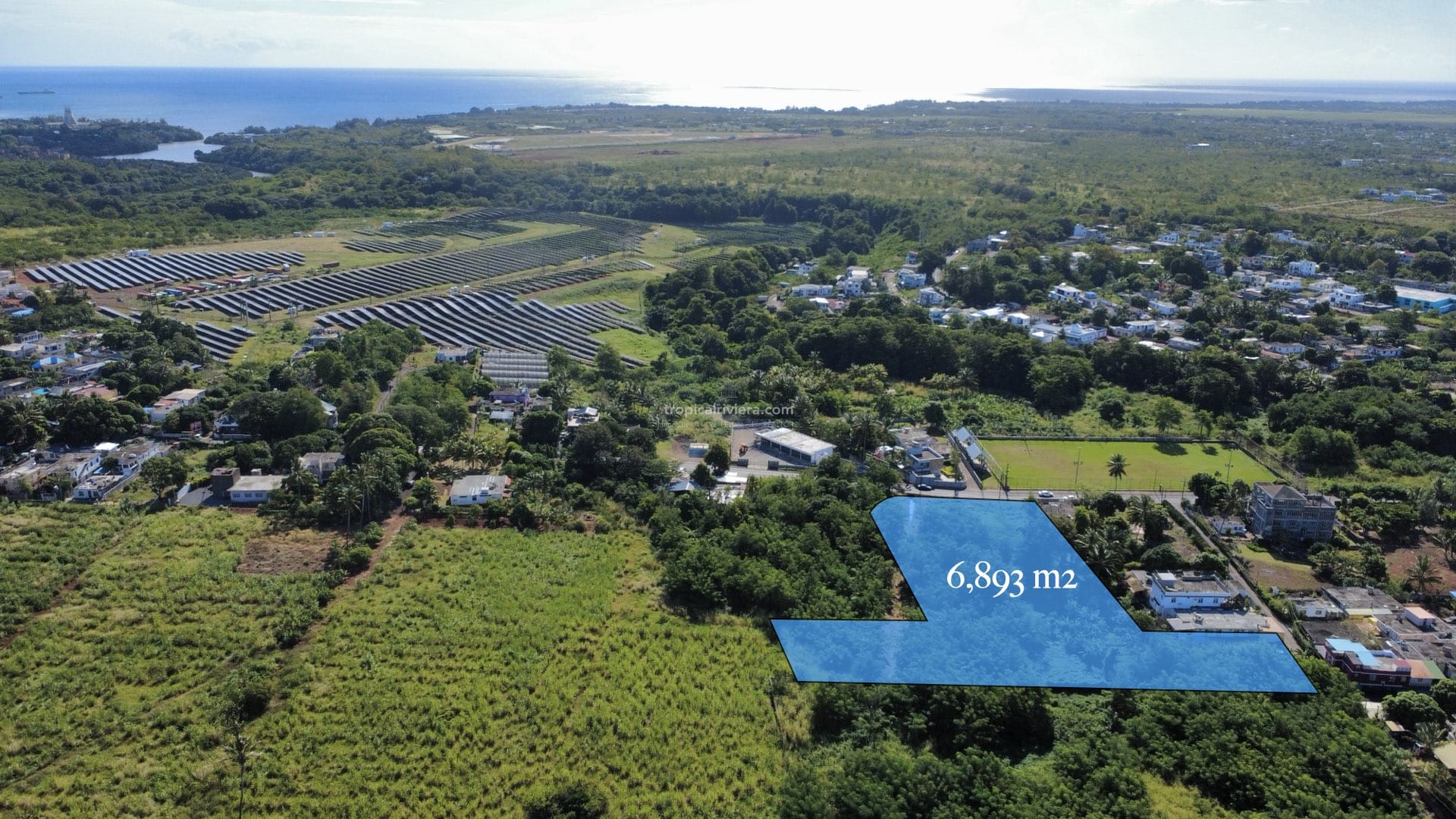 Terrain commercial à vendre à Arsenal, à Maurice – 6 893 m² sur la route principale