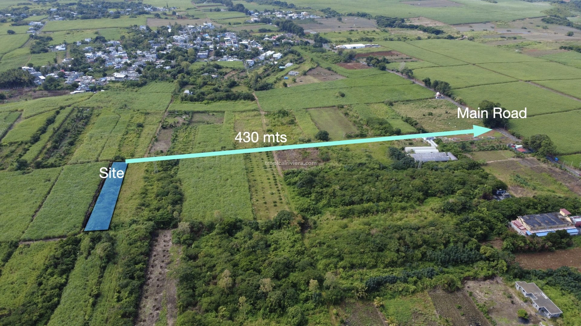 Agricultural Land for Sale in Bon Accueil, Flacq, Mauritius – 1,891 m²