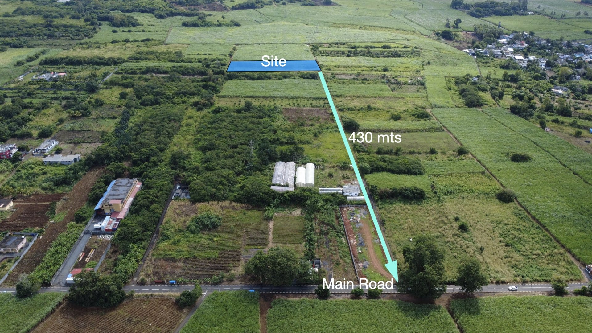 Bon accueil Agricultural land for sale Flacq.004 Agricultural Land for Sale in Bon Accueil, Flacq, Mauritius – 1,891 m²