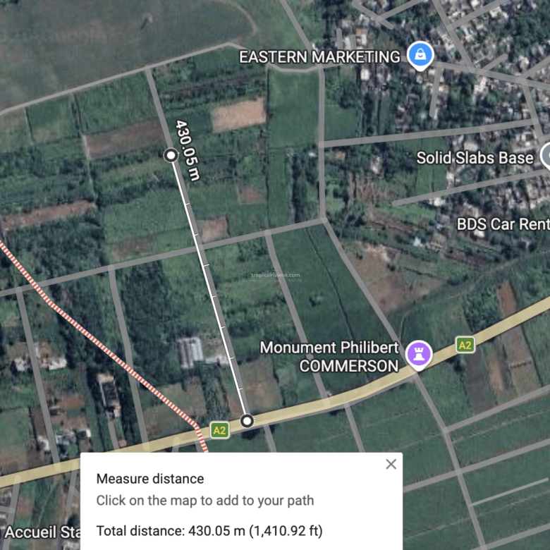 Agricultural Land for Sale in Bon Accueil, Flacq, Mauritius – 1,891 m²