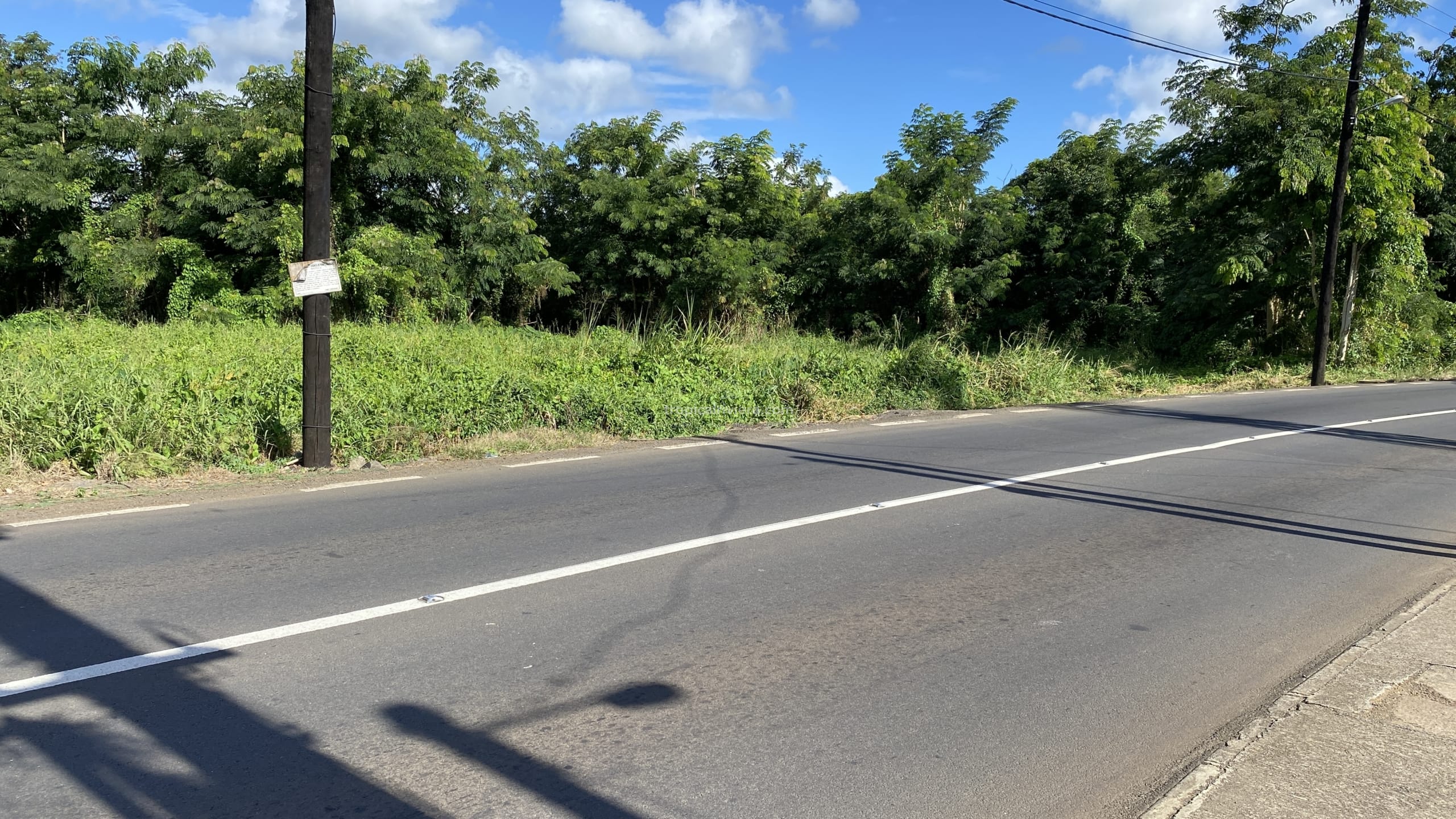 Terrain commercial à vendre à Arsenal, à Maurice – 6 893 m² sur la route principale
