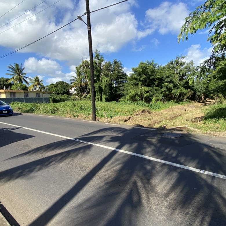 Terrain commercial à vendre à Arsenal, à Maurice – 6 893 m² sur la route principale
