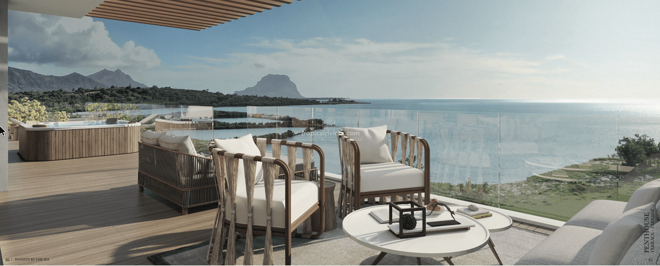 206 m² Three-Bedroom Apartment in Black River | Infinity by the Sea