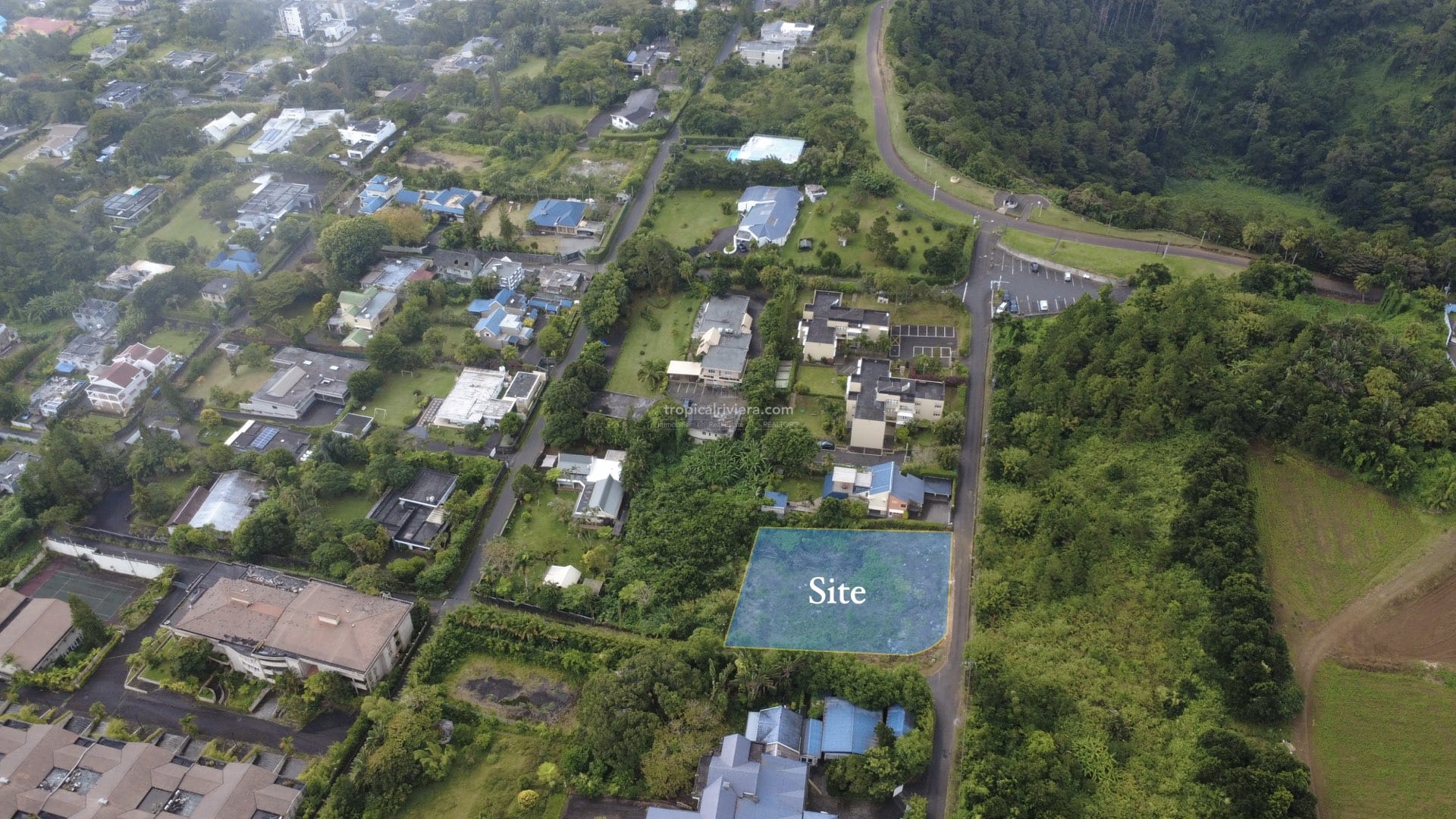 Residential Land for Sale – 1,900 m² (500 Toises) with Mountain & Ocean Views | Floreal, Curepipe