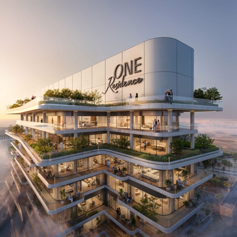 Résidence de 3 chambres en bord de mer à vendre à ONE Residence, sur l'île d'Al Reem – Abou Dhabi, Émirats arabes unis