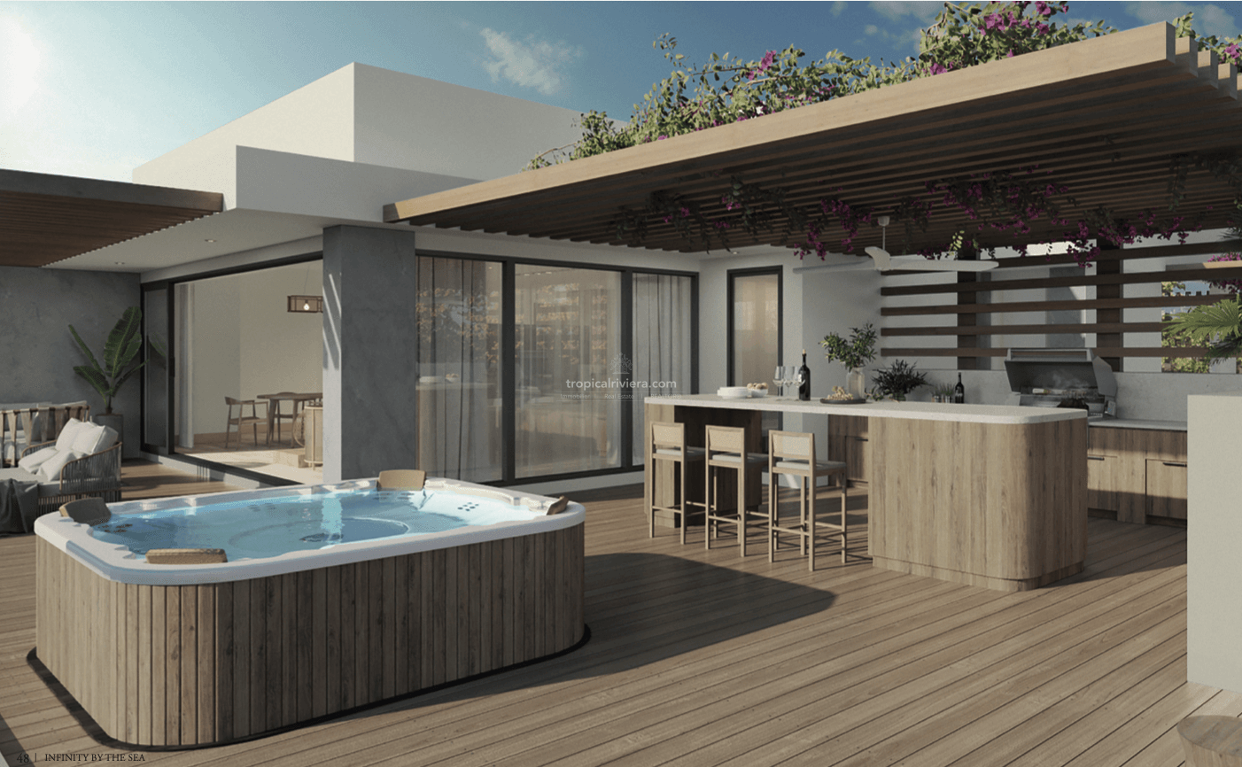 206 m² Three-Bedroom Apartment in Black River | Infinity by the Sea