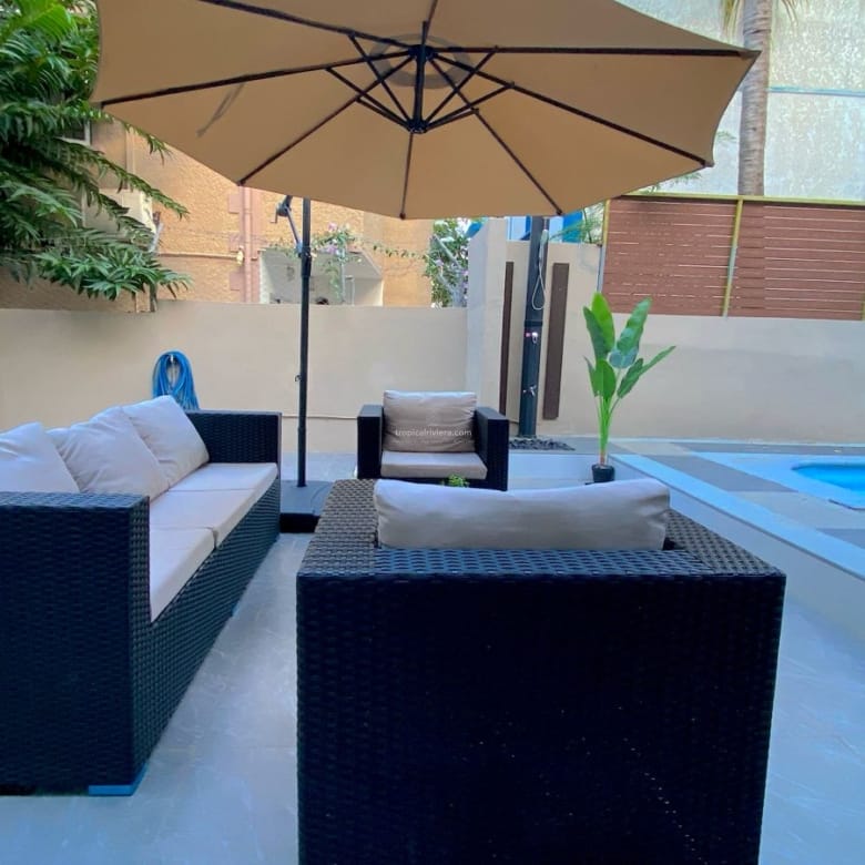 Furnished Apartment with Pool Near the Beach — West Coast Mauritius | Long-Term Rental