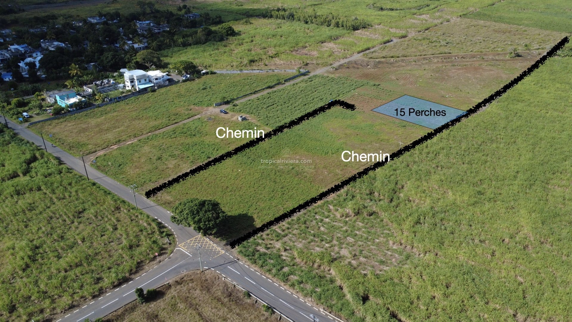 À vendre – Terrain à usage résidentiel de 633,59 m² à Hermitage, Flacq