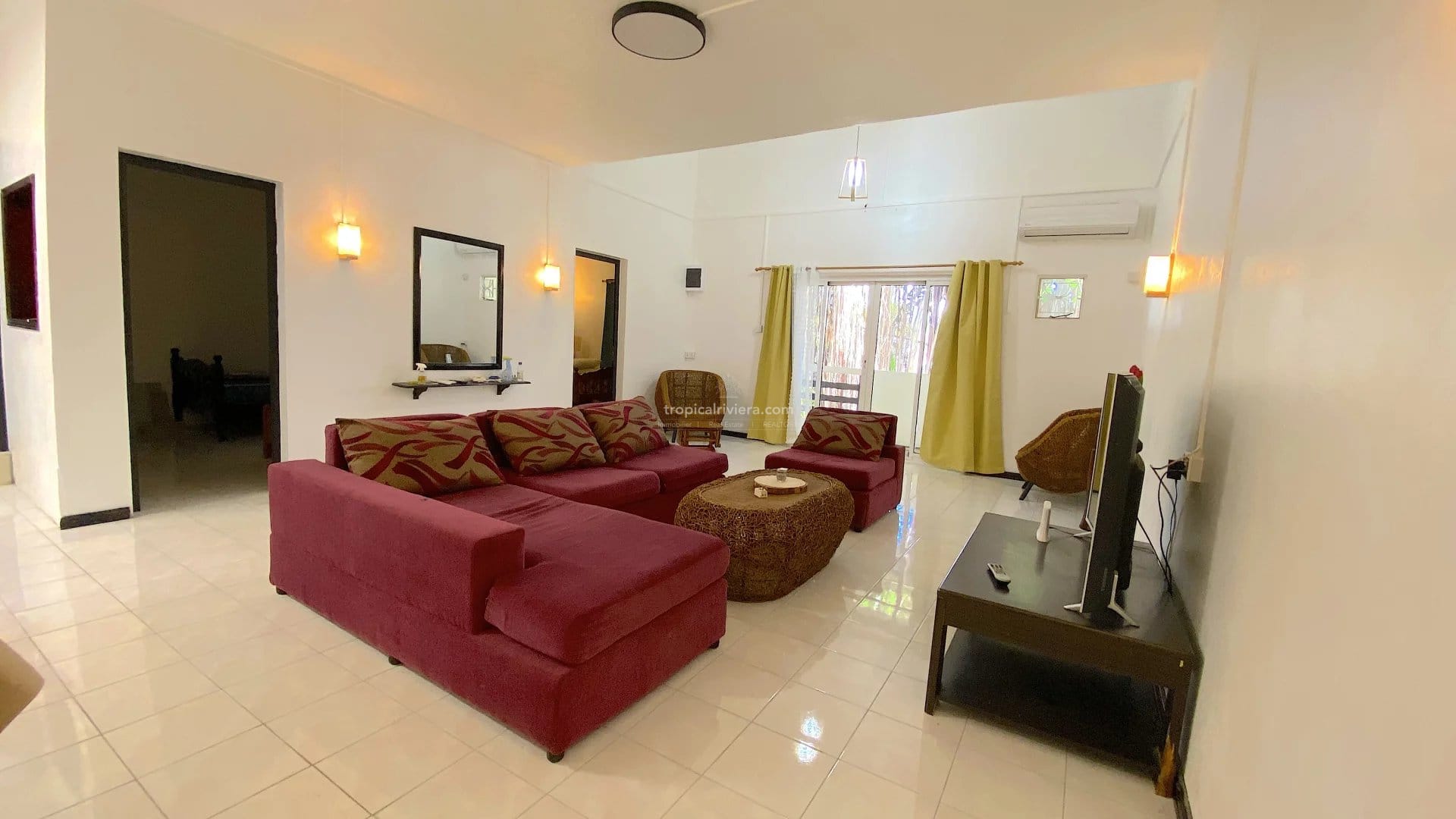 Rental – 2 Bedroom Fully Furnished Apartment with Pool in a Gated Community – Poste Lafayette, Flacq
