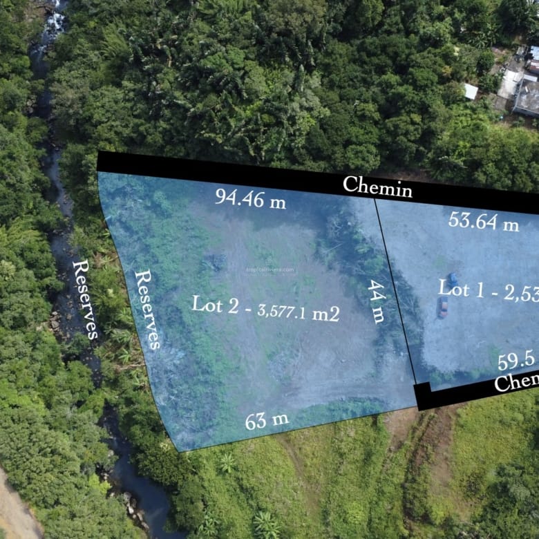 Riverside Residential / Commercial Land 6,109 m² (145 Perches) – Rivière du Poste