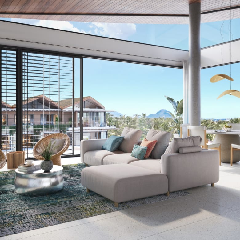 For Sale – 4 Bed/4.5Bath Penthouse 394.84 m2 – La Pirogue Residences – Wolmar, Flic en Flac