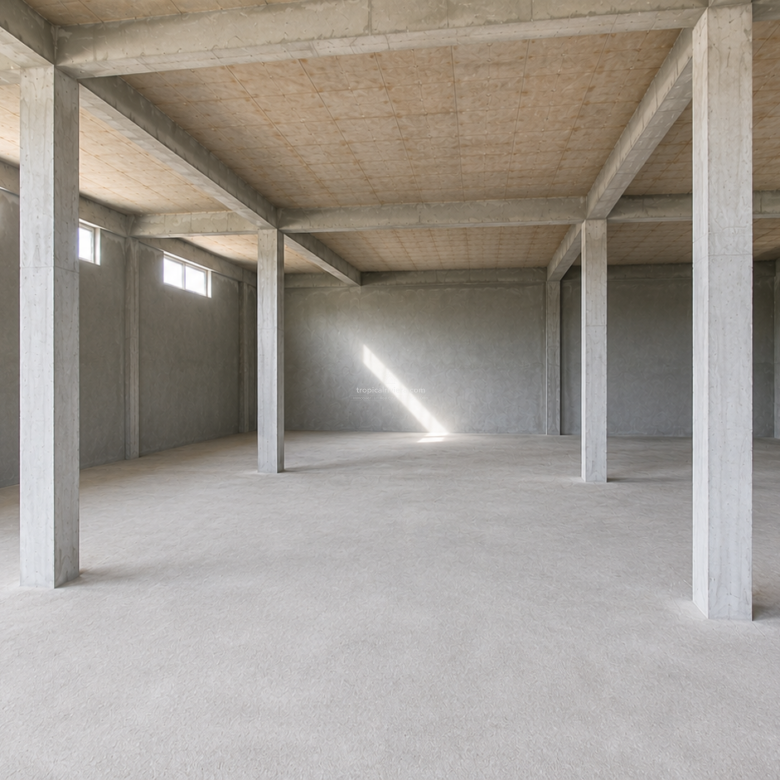 Rental – Commercial Space / Warehouse / Multipurpose Building 4,500 Sq ft – Centre de Flacq