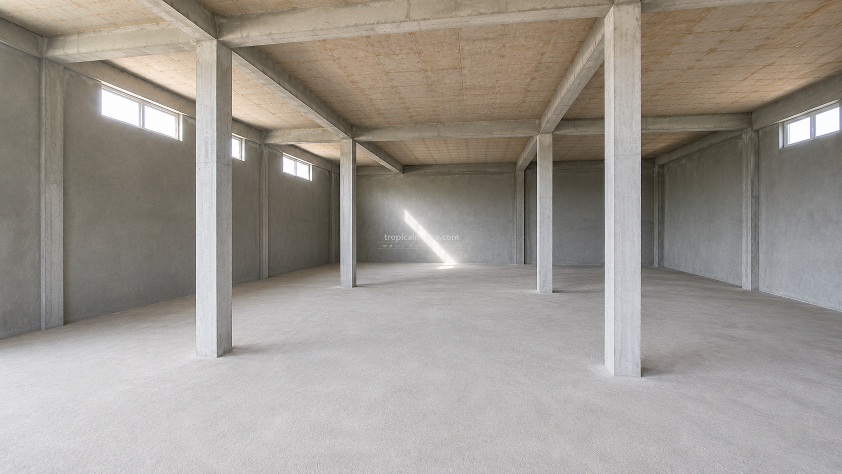 Rental – Commercial Space / Warehouse / Multipurpose Building 4,500 Sq ft – Centre de Flacq