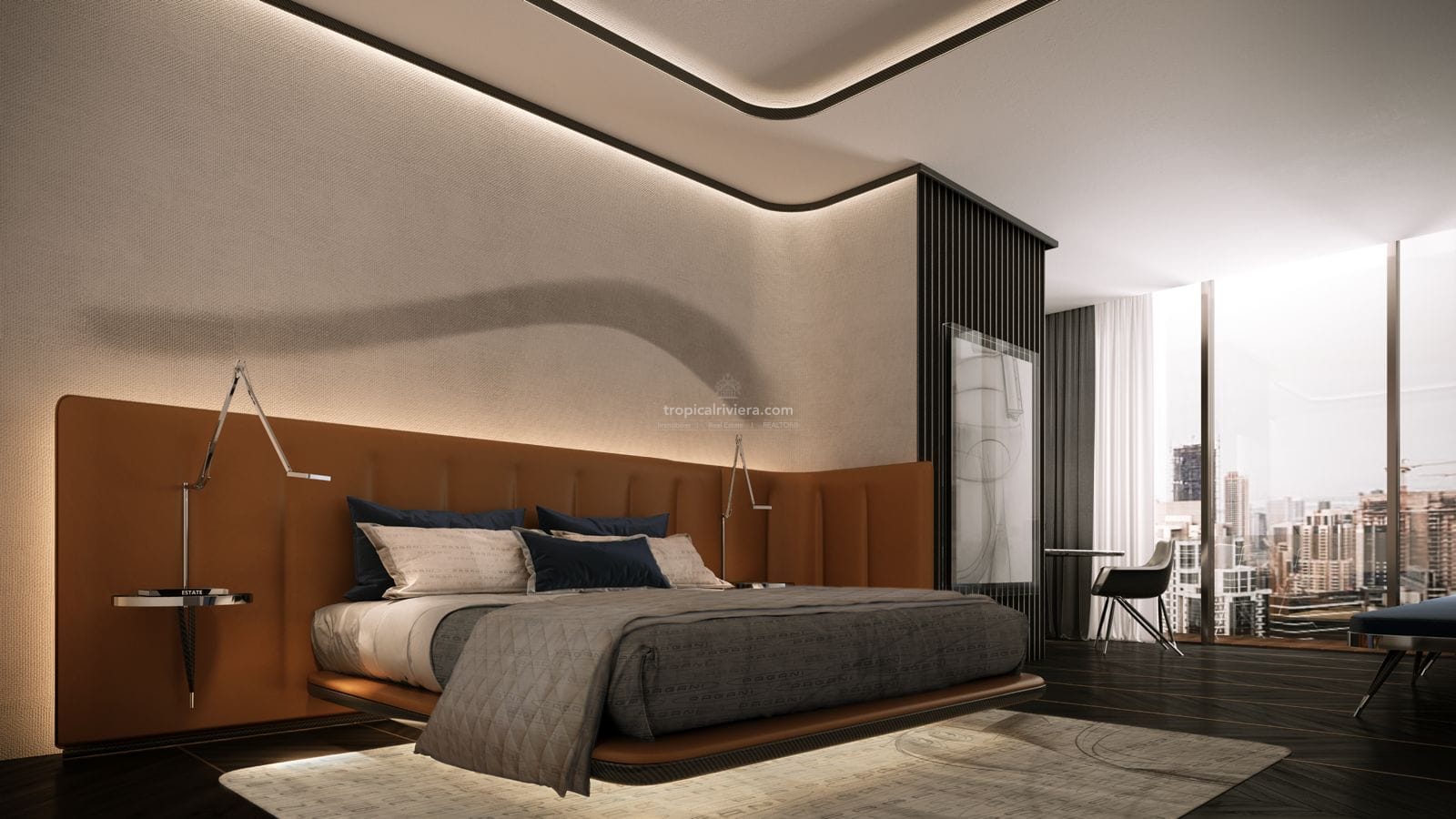 DaVinci Tower Residences by Pagani — Appartement en duplex de trois chambres — Dubaï