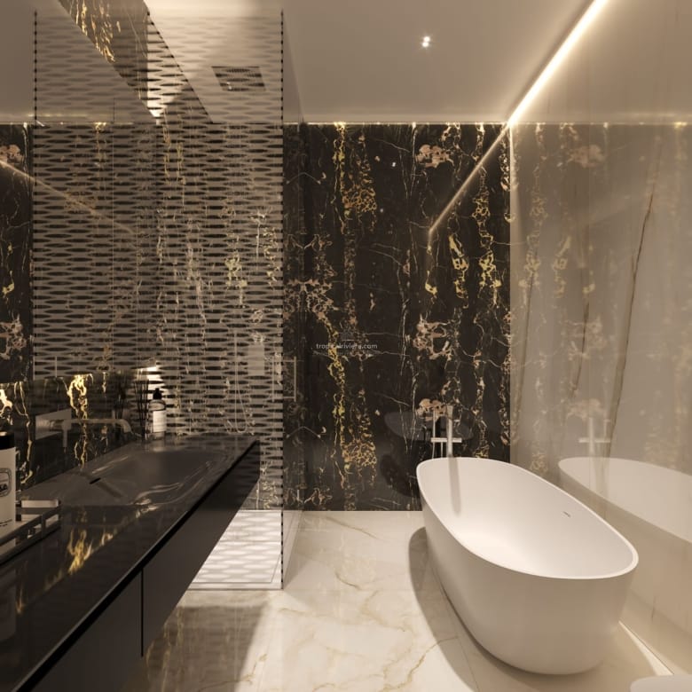 DaVinci Tower Residences by Pagani — Appartement en duplex de trois chambres — Dubaï