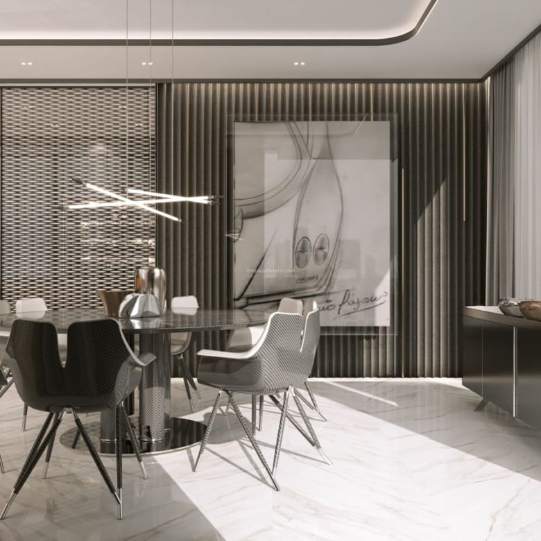 DaVinci Tower Residences by Pagani — Appartement en duplex de trois chambres — Dubaï