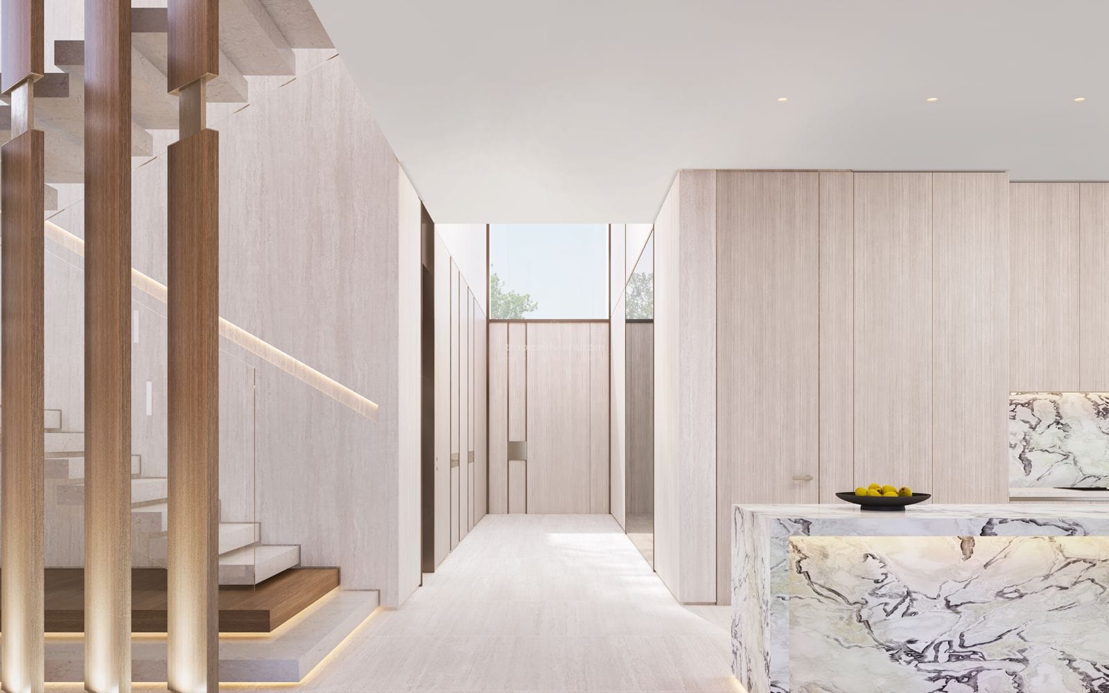 Fendi Casa master bedroom interior, Azure Oceanfront Villas Oman