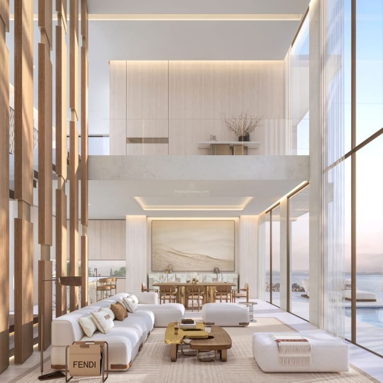 4 Bedroom Fendi Casa Azure Oceanfront Villas – Aida, Oman