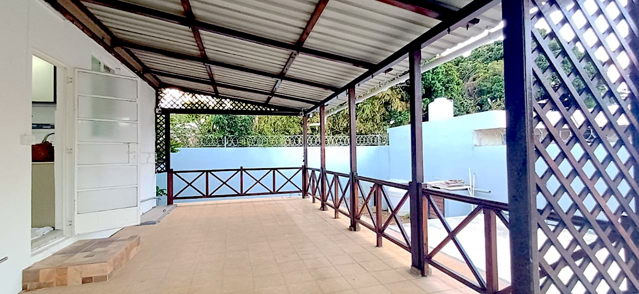 Rental – 3 Bedroom unfurnished house with private yard – Beau Bassin