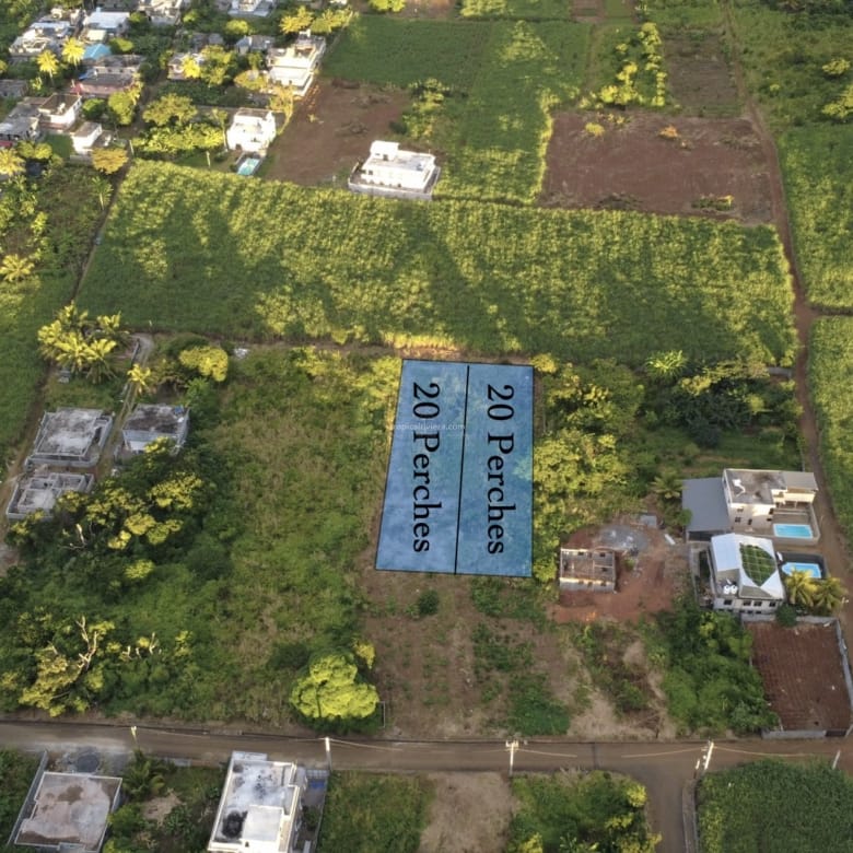 Terrain à bâtir à vendre  883,27 m² – Plaine de Gersigny, Flacq